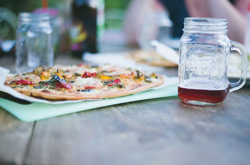 Dewey's Spicy Diavola pizza with hot salami and chili